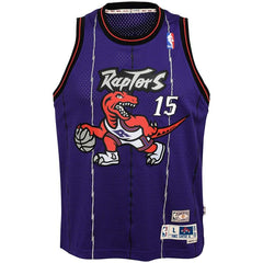 Vince Carter Toronto Raptors Mitchell & Ness Youth Hardwood Classics Swingman Throwback Jersey – Purple 2019