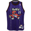 Image of Vince Carter Toronto Raptors Mitchell &amp; Ness Youth Hardwood Classics Swingman Throwback Jersey – Purple 2019