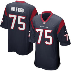 Vince Wilfork Houston Texans Game Jersey - Navy Blue 2019