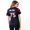 Image of Vince Wilfork Houston Texans Women's Game Jersey - Navy Blue 2019