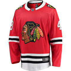 Vinnie Hinostroza Chicago Blackhawks Youth Breakaway Player Jersey – Red 2019