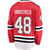 Image of Vinnie Hinostroza Chicago Blackhawks Youth Breakaway Player Jersey – Red 2019