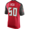 Image of Vita Vea Tampa Bay Buccaneers Game Jersey – Red 2019