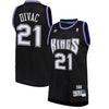 Image of Vlade Divac Sacramento Kings Hardwood Classics Road Swingman Jersey - Black 2019