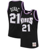 Image of Vlade Divac Sacramento Kings Mitchell &amp; Ness 2000-01 Hardwood Classics Swingman Jersey - Black 2019