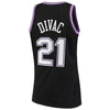 Image of Vlade Divac Sacramento Kings Mitchell &amp; Ness 2000-01 Hardwood Classics Swingman Jersey - Black 2019