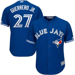 Vladimir Guerrero Jr. Toronto Blue Jays Majestic Alternate Official Cool Base Player Jersey - Royal 2019