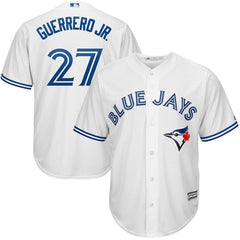 Vladimir Guerrero Jr. Toronto Blue Jays Majestic Home Official Cool Base Player Jersey - White 2019