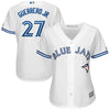 Image of Vladimir Guerrero Jr. Toronto Blue Jays Majestic Women's Cool Base Player Jersey - White 2019