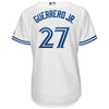 Image of Vladimir Guerrero Jr. Toronto Blue Jays Majestic Women's Cool Base Player Jersey - White 2019