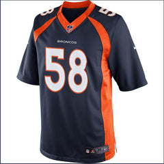 Von Miller Denver Broncos Alternate Limited Jersey - Navy Blue 2019