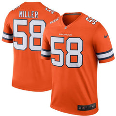Von Miller Denver Broncos Color Rush Legend Jersey - Orange 2019