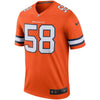 Image of Von Miller Denver Broncos Color Rush Legend Jersey - Orange 2019