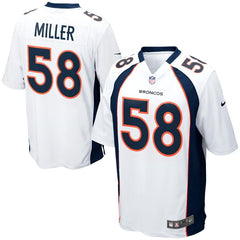 Von Miller Denver Broncos Game Jersey - White 2019