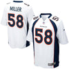 Image of Von Miller Denver Broncos Game Jersey - White 2019