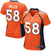 Image of Von Miller Denver Broncos Girls Youth Game Jersey - Orange 2019