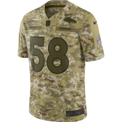 Von Miller Denver Broncos Salute to Service Limited Jersey – Camo 2019