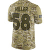 Image of Von Miller Denver Broncos Salute to Service Limited Jersey – Camo 2019