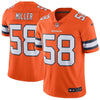 Image of Von Miller Denver Broncos Vapor Untouchable Color Rush Limited Player Jersey - Orange 2019