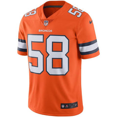 Von Miller Denver Broncos Vapor Untouchable Color Rush Limited Player Jersey - Orange 2019