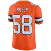 Image of Von Miller Denver Broncos Vapor Untouchable Color Rush Limited Player Jersey - Orange 2019