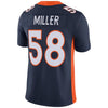 Image of Von Miller Denver Broncos Vapor Untouchable Limited Player Jersey - Navy 2019