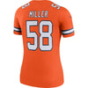 Image of Von Miller Denver Broncos Women's Color Rush Legend Jersey - Orange 2019