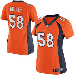 Von Miller Denver Broncos Women's Limited Jersey - Orange 2019