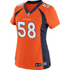 Image of Von Miller Denver Broncos Women's Limited Jersey - Orange 2019