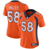 Image of Von Miller Denver Broncos Women's Vapor Untouchable Limited Player Jersey - Orange 2019