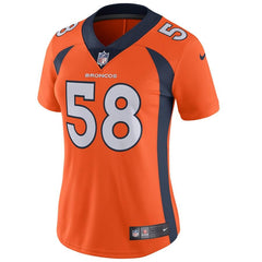 Von Miller Denver Broncos Women's Vapor Untouchable Limited Player Jersey - Orange 2019