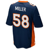 Image of Von Miller Denver Broncos Youth Alternate Game Jersey - Navy Blue 2019