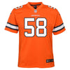 Image of Von Miller Denver Broncos Youth Color Rush Game Jersey - Orange 2019