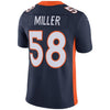 Image of Von Miller Denver Broncos Youth Vapor Untouchable Limited Player Jersey - Navy 2019