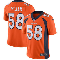 Von Miller Denver Broncos Youth Vapor Untouchable Limited Player Jersey - Orange 2019