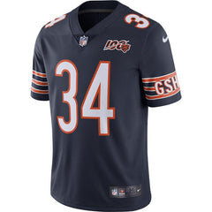 Walter Payton Chicago Bears 100th Season Retired Limited Jersey – Navy 2019