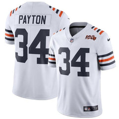 Walter Payton Chicago Bears 2019 100th Season Alternate Classic Retired Player Limited Jersey - White 2019