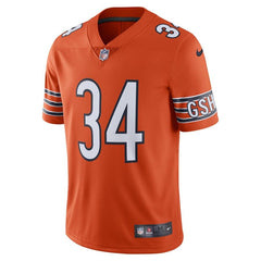 Walter Payton Chicago Bears Alternate Vapor Untouchable Limited Retired Player Jersey – Orange 2019