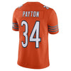 Image of Walter Payton Chicago Bears Alternate Vapor Untouchable Limited Retired Player Jersey – Orange 2019