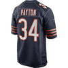 Image of Walter Payton Chicago Bears Retired Player Game Jersey - Navy 2019