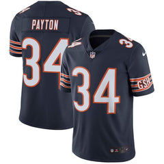 Walter Payton Chicago Bears Retired Player Vapor Untouchable Limited Throwback Jersey - Navy 2019