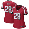 Image of Warrick Dunn Atlanta Falcons Women's Retired Player Game Jersey - Red 2019