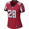 Image of Warrick Dunn Atlanta Falcons Women's Retired Player Game Jersey - Red 2019