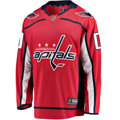 Washington Capitals Home Breakaway Custom Jersey - Red 2019