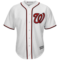 Washington Nationals Majestic Official Cool Base Jersey - White 2019