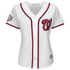 Image of Washington Nationals Majestic Women's 2019 Jackie Robinson Day Official Cool Base Jersey – White 2019