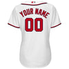 Image of Washington Nationals Majestic Women's Home Cool Base Custom Jersey - White 2019