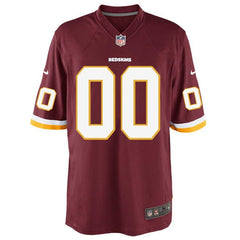 Washington Redskins Custom Game Jersey - Burgundy 2019