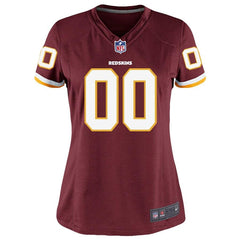 Washington Redskins Women's Custom Game Jersey - Burgundy 2019