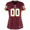 Image of Washington Redskins Women's Custom Game Jersey - Burgundy 2019